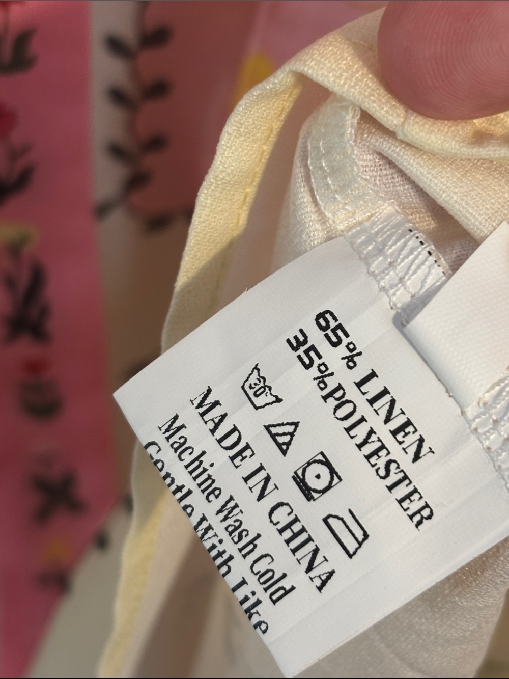 NEW Sunday Up Pink Patchwork Sun & Moon Button-Down Shirt size large - Picture 6 of 6